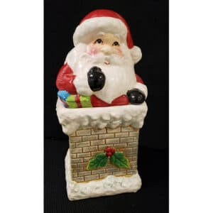 Santa Cookie Jar