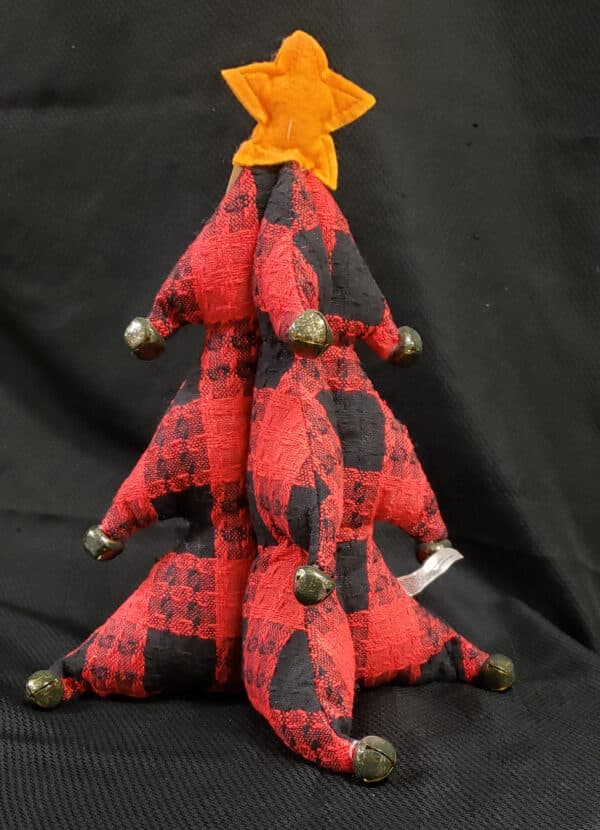 Red and Black Christmas Tree