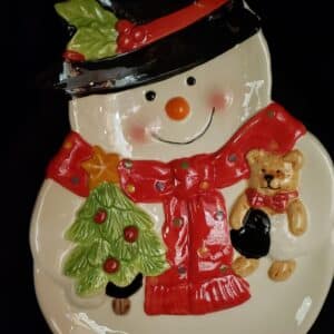 Snowman Plate