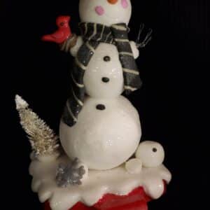 Snowman Stocking Holder