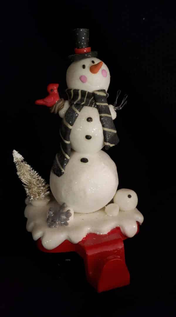 Snowman Stocking Holder